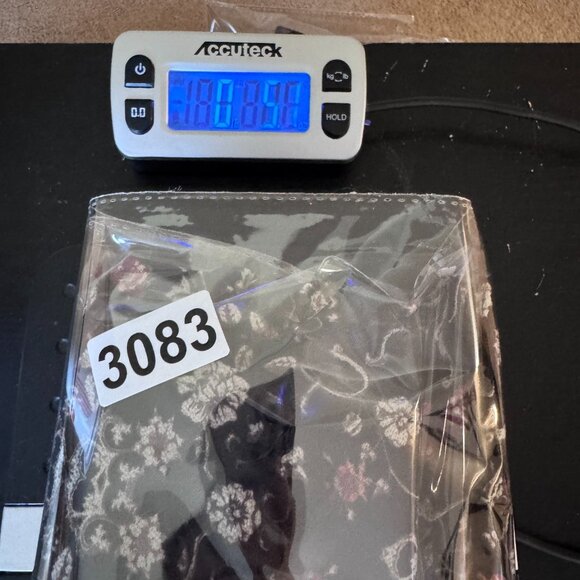 Knox Rose Medium Black Floral Peasant Blouse Smocked Boho Top Blouse Sleeveless - Picture 6 of 9